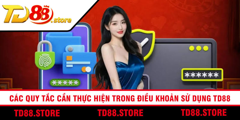 Các quy tắc cần thực hiện trong điều khoản sử dụng TD88