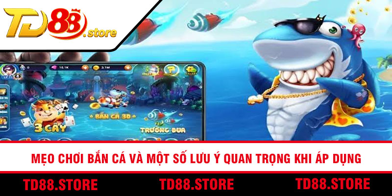 Mẹo chơi bắn cá và một số lưu ý quan trọng khi áp dụng
