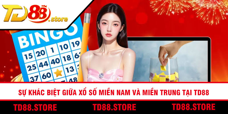 Sự khác biệt giữa xổ số miền Nam và miền Trung tại TD88